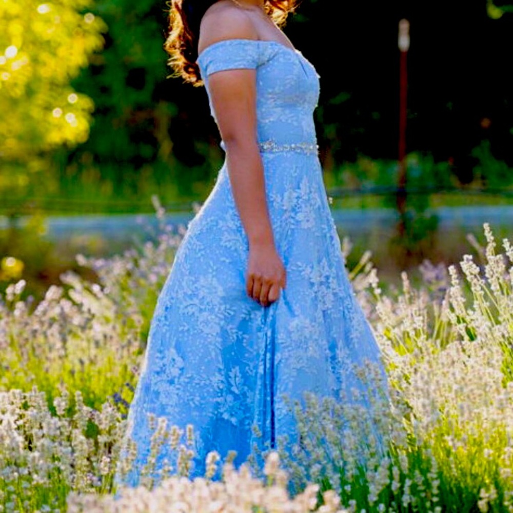 Blue Prom Dress